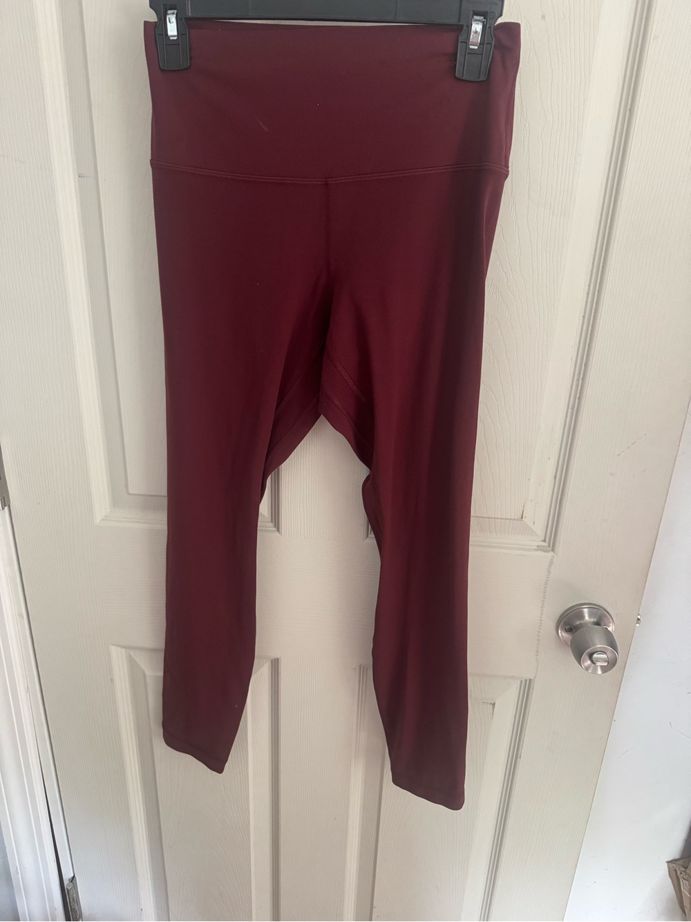 lululemon Align™ High-Rise Crop 23" Size 8 Burgundy - Picture 3 of 14